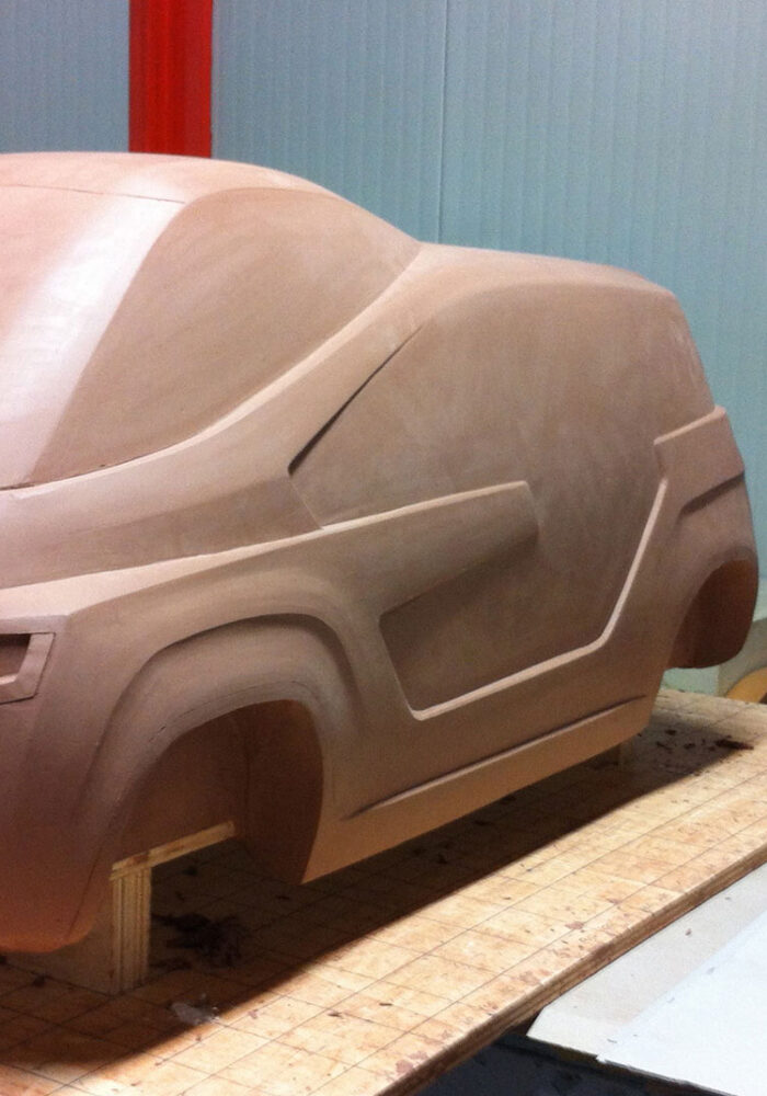 Clay modeling (or clay model making) for automobile prototypes was first introduced in the 1930s by automobile designer Harley Earl, head of the General Motors styling studio. CLAY is a malleable material that can be easily shaped, thus enabling designers to create models to visualize a product. Clay modeling was soon adopted throughout the industry and remains in use today.