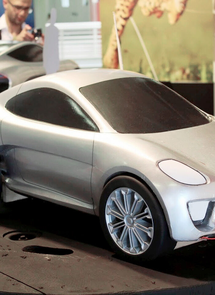 Clay modeling (or clay model making) for automobile prototypes was first introduced in the 1930s by automobile designer Harley Earl, head of the General Motors styling studio. CLAY is a malleable material that can be easily shaped, thus enabling designers to create models to visualize a product. Clay modeling was soon adopted throughout the industry and remains in use today.